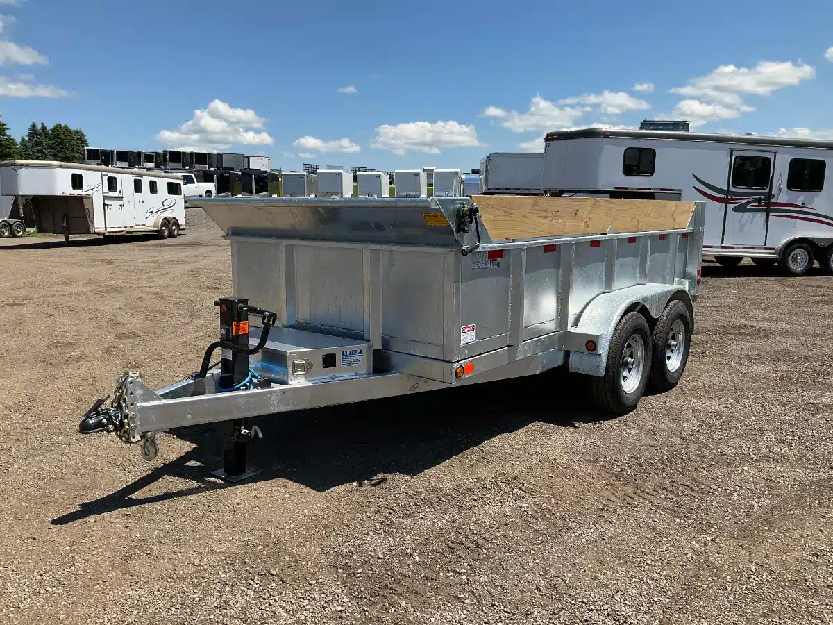 Gallery image 1 for 2026 Canada Trailers 6X12 5 TON GALVANIZED Trailer - Dump