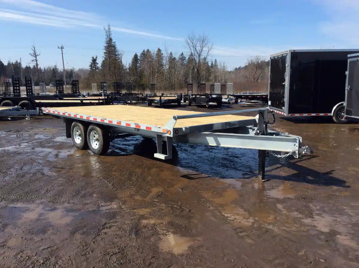 New 2025 Canada Trailers 8.5X18 5 TON GALVANIZED DECKOVER Trailer ...