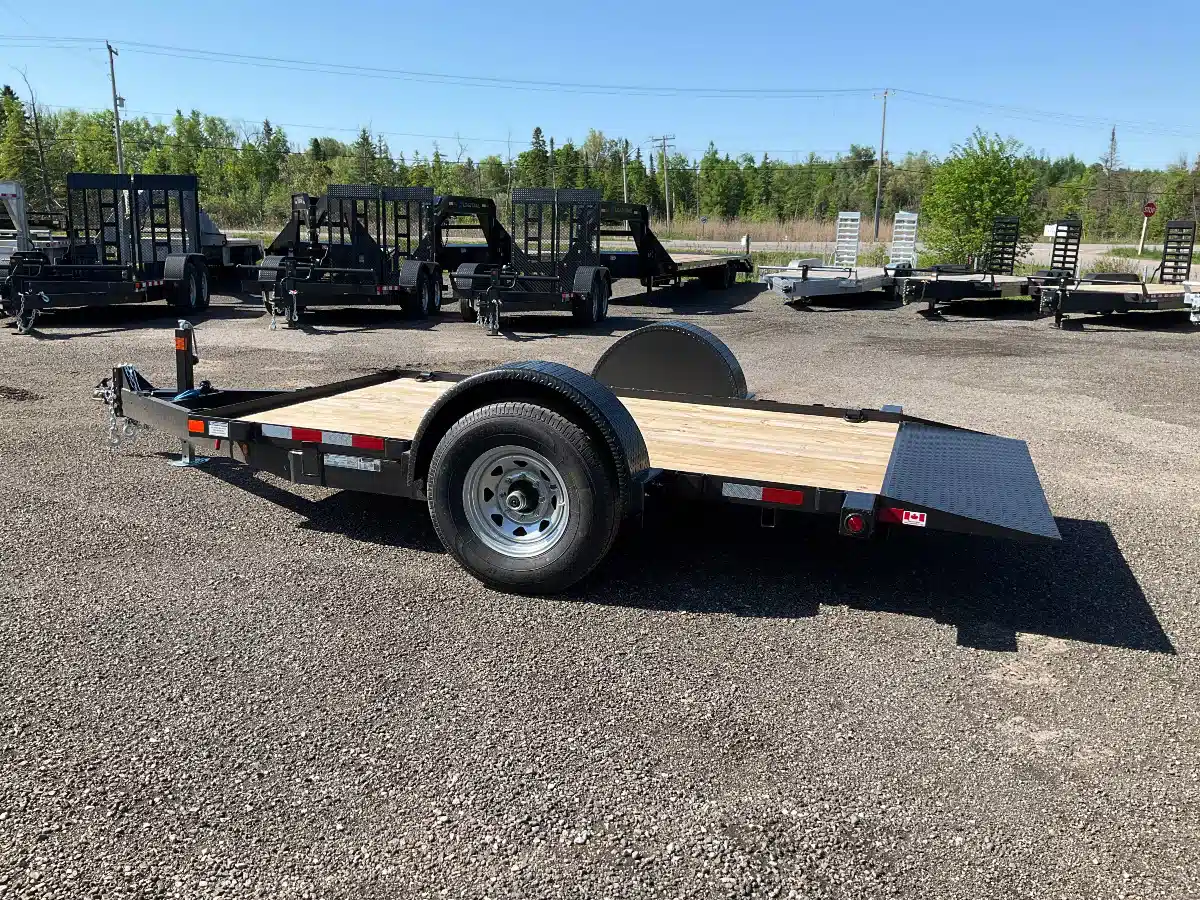 Photo de la Galerie 2 pour 2026 Canada Trailers 6X12 Remorque - Plateforme basculante