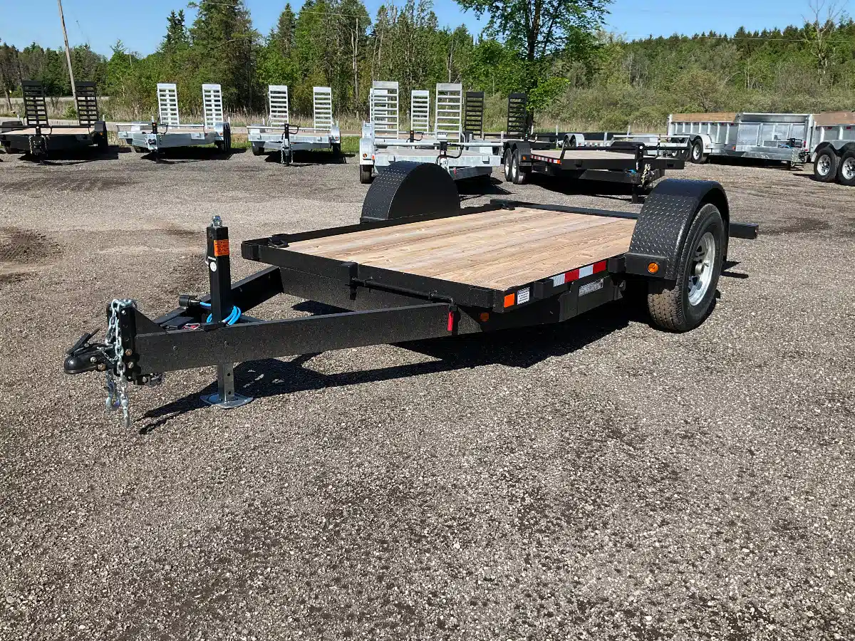 Photo de la Galerie 1 pour 2026 Canada Trailers 6X12 Remorque - Plateforme basculante