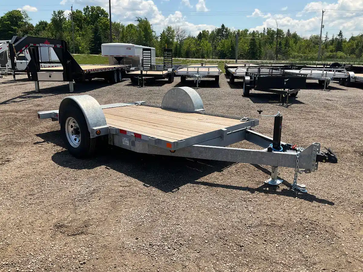 Gallery image 1 for New 2026 Canada Trailers 6X12 GALVANIZED Trailer - Tilt Deck