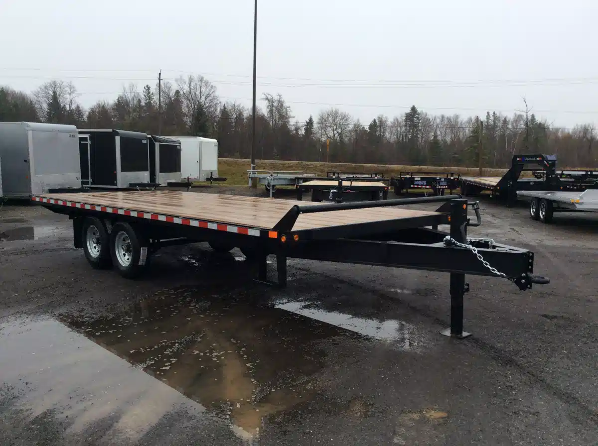 Gallery image 1 for New 2026 Canada Trailers 8.5X20 7 TON DECKOVER Trailer - Flat Deck