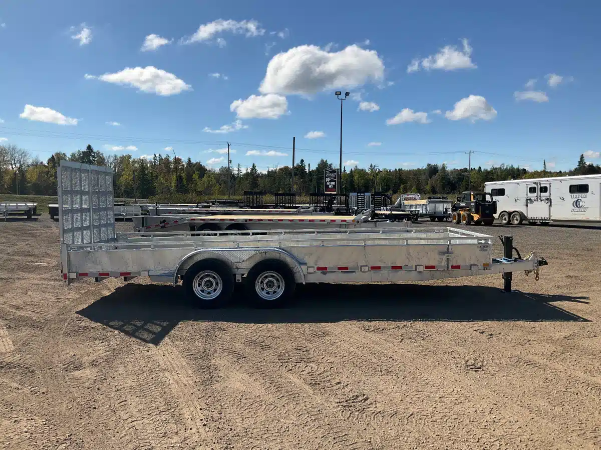 Gallery image 2 for 2026 Canada Trailers 82x20 5 Ton Galvanized Landscape Trailer - Utility