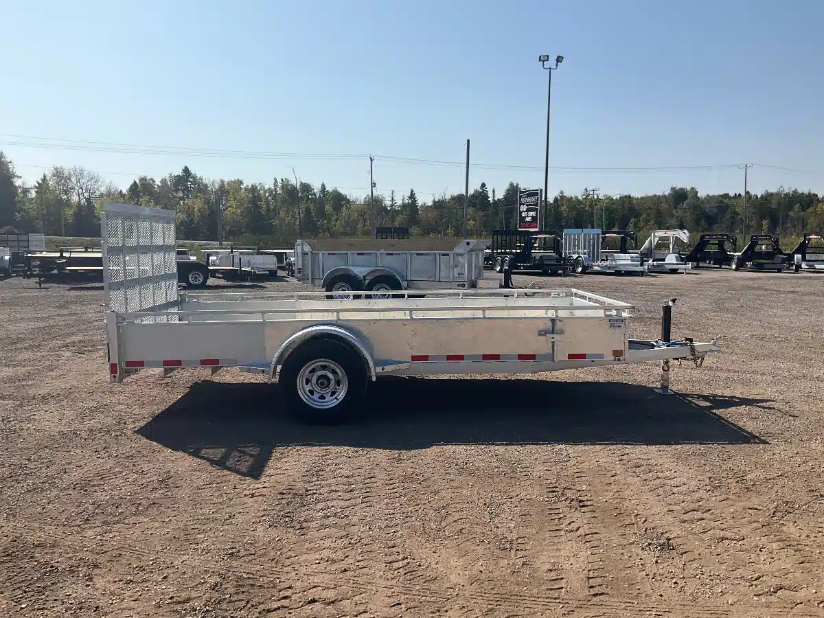 Gallery image 2 for New 2025 Canada Trailers 6X14 GALVANIZED Trailer - Utility