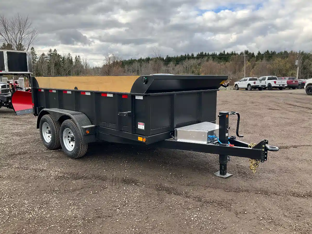 Image pour Neuf 2025 Canada Trailers 6X12 5 TON Remorque - Benne