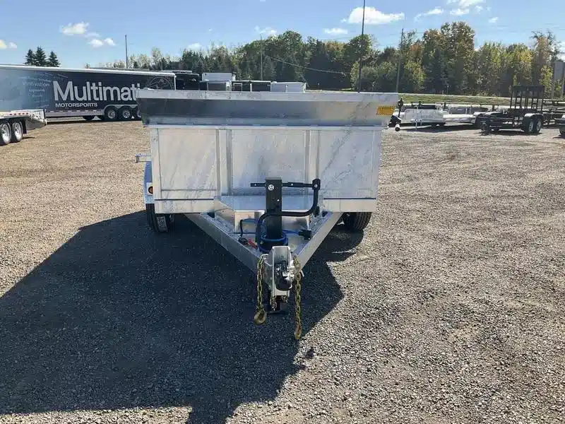 Gallery image 2 for New 2025 Canada Trailers 6X10 5 TON GALVANIZED Trailer - Dump