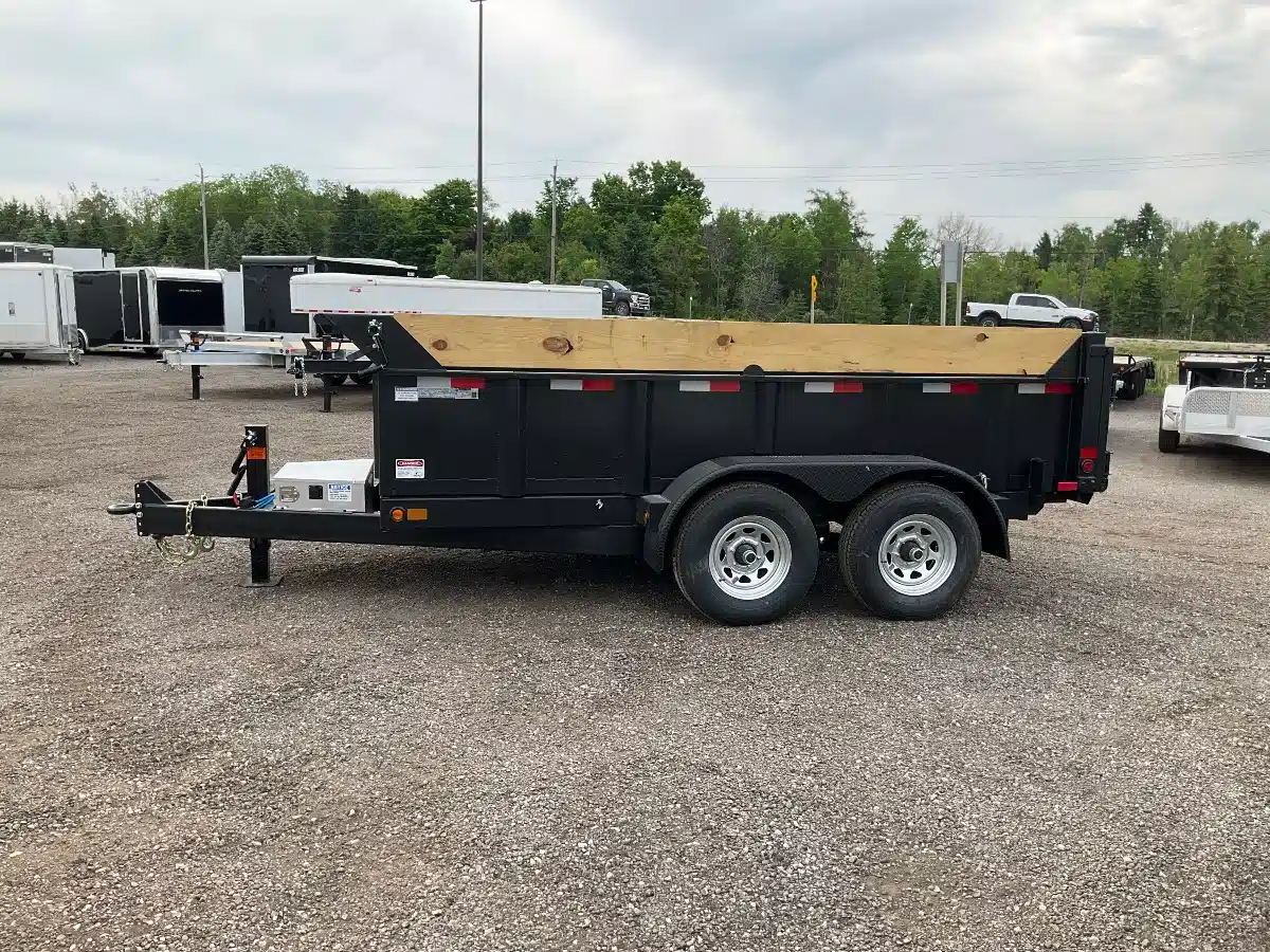 Photo de la Galerie 2 pour 2026 Canada Trailers 6.5X12 5 TON Remorque - Benne