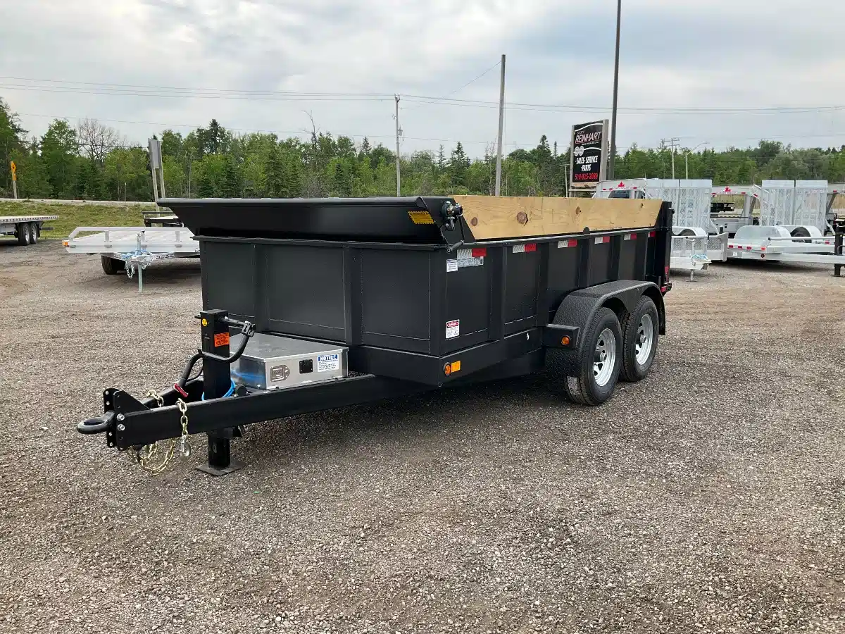 Photo de la Galerie 1 pour 2026 Canada Trailers 6.5X12 5 TON Remorque - Benne