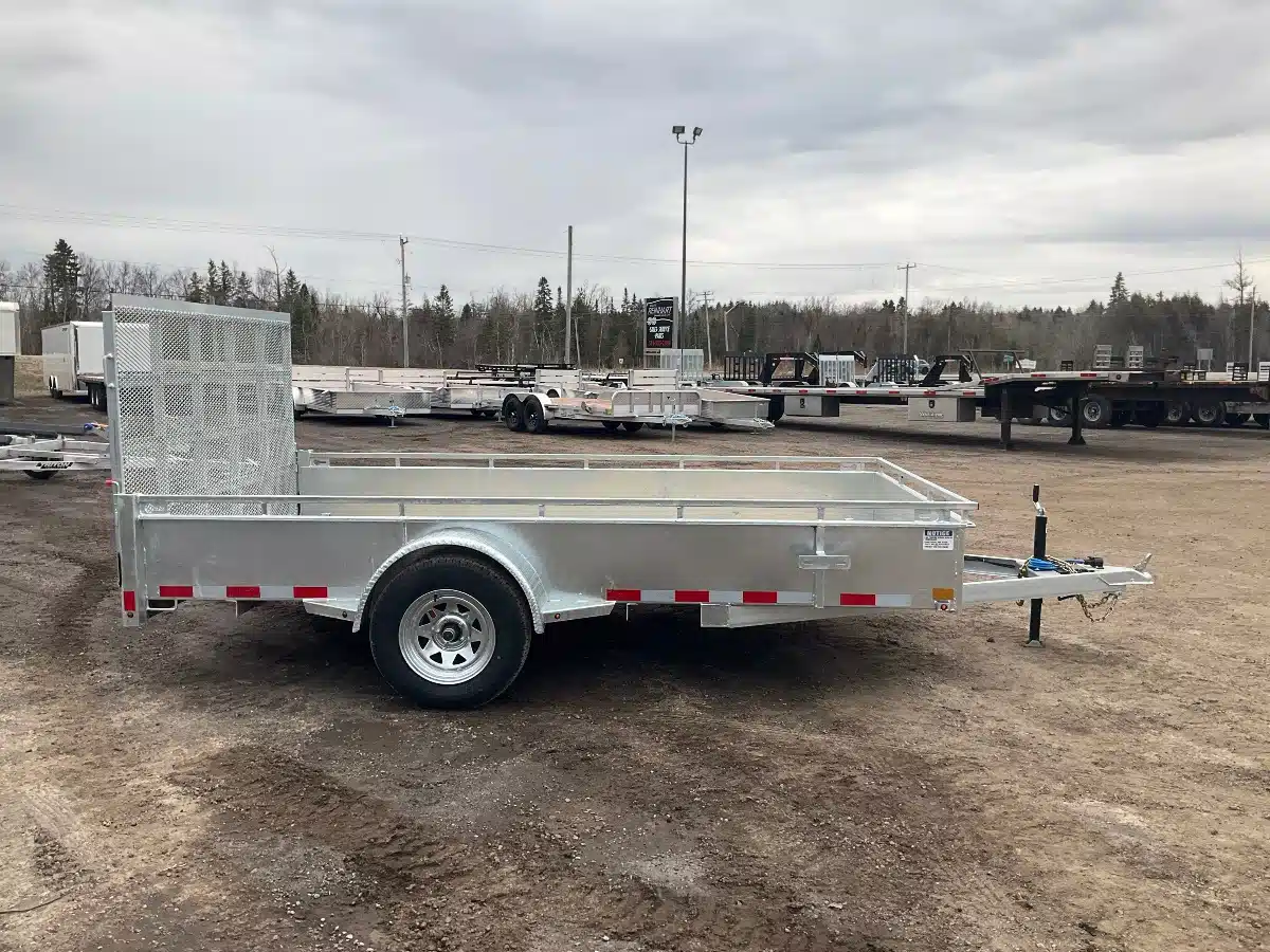 Gallery image 2 for New 2025 Canada Trailers 7X12 GALVANIZED Trailer - Utility