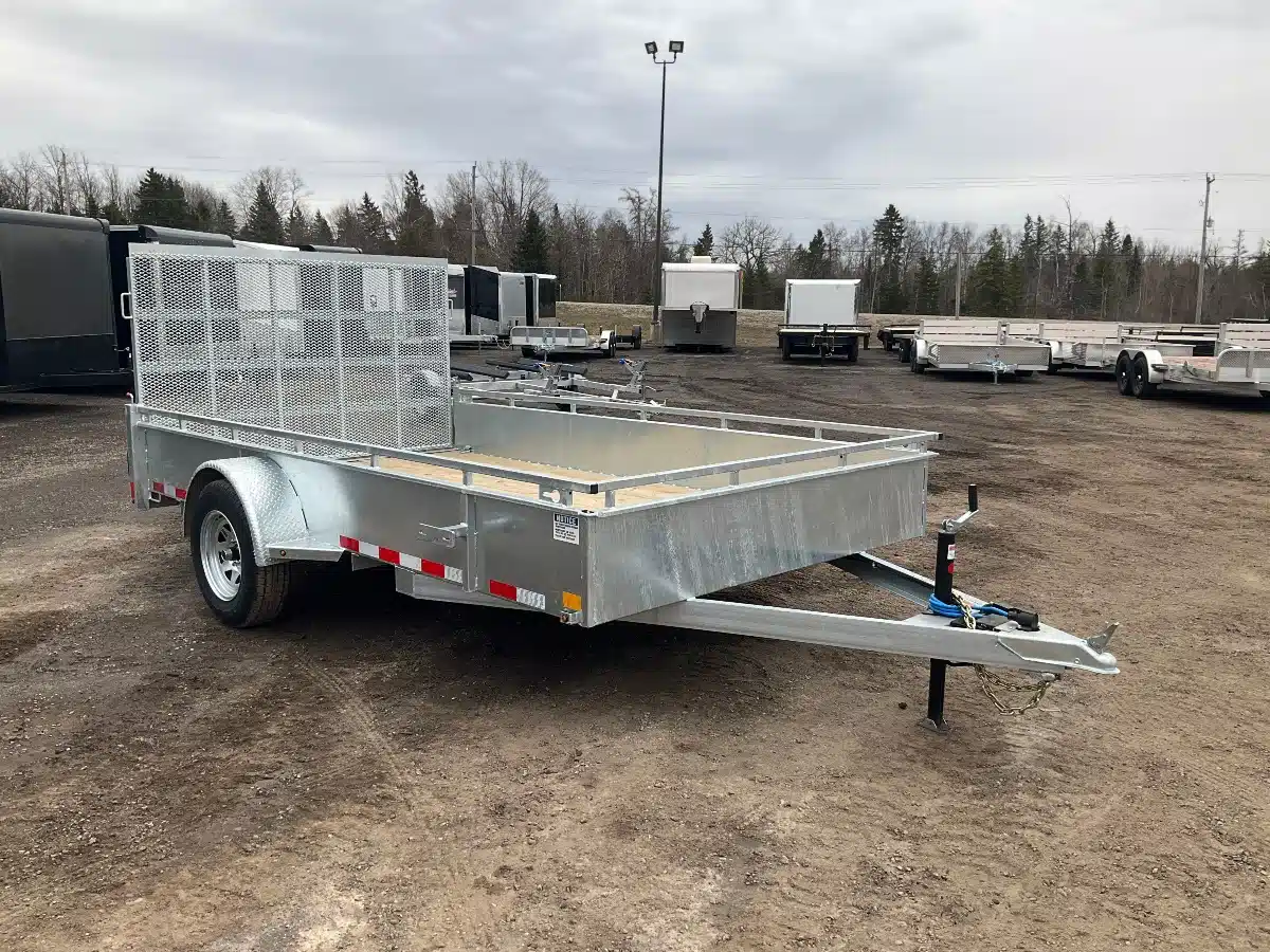 Gallery image 1 for New 2025 Canada Trailers 7X12 GALVANIZED Trailer - Utility