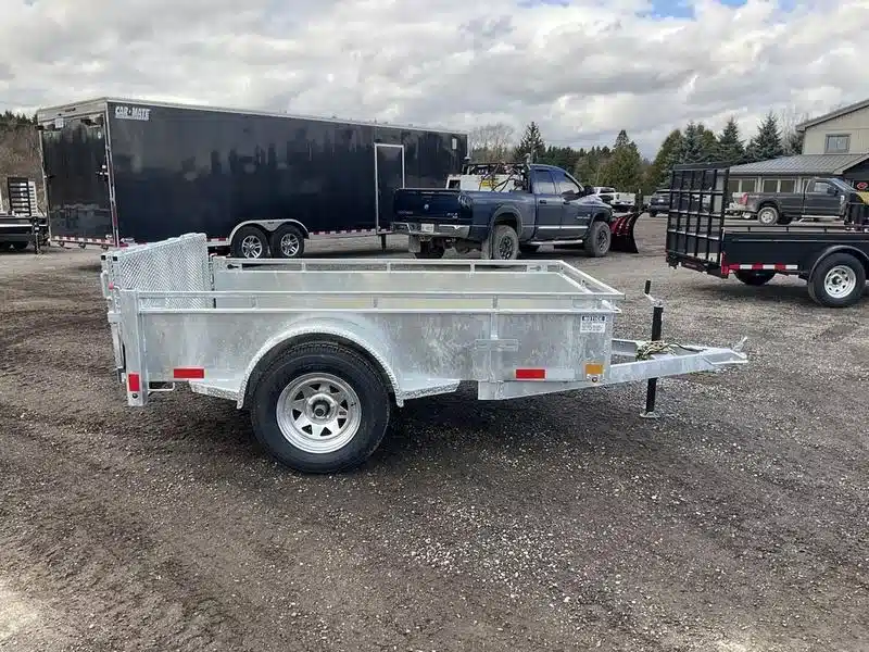 Gallery image 1 for New 2026 Canada Trailers 5X8 GALVANIZED Trailer - Utility