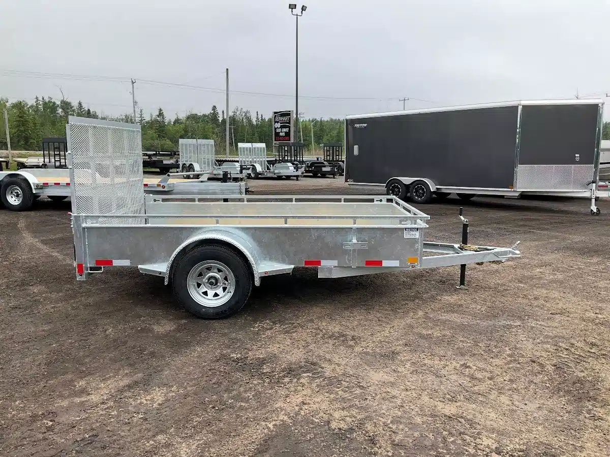 Gallery image 2 for New 2026 Canada Trailers 6X10 GALVANIZED Trailer - Utility