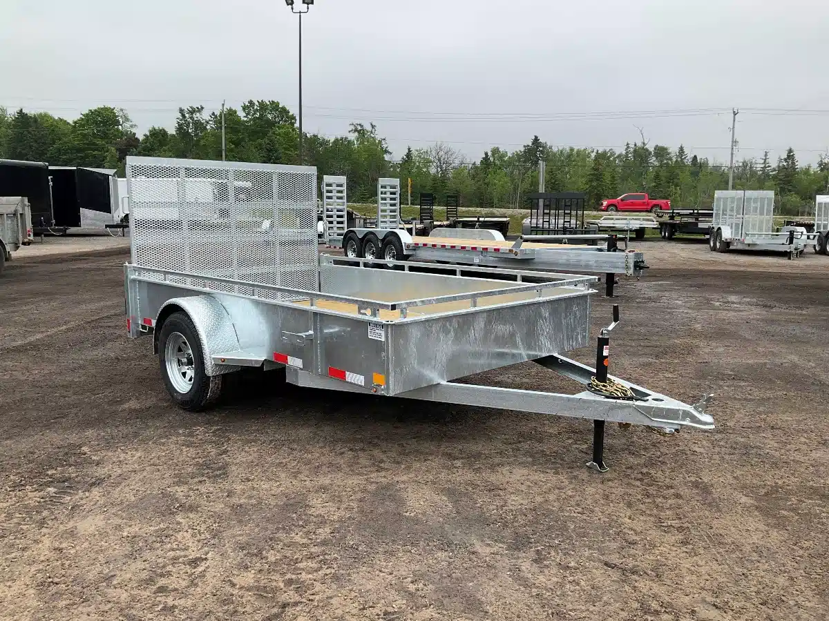 Gallery image 1 for New 2026 Canada Trailers 6X10 GALVANIZED Trailer - Utility