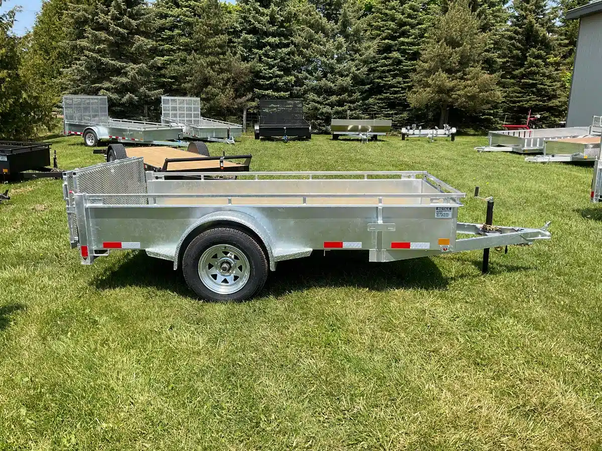 Gallery image 2 for 2026 Canada Trailers 5X10 GALVANIZED Trailer - Utility