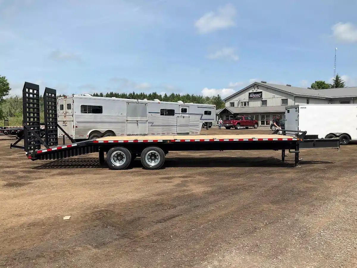 Gallery image 2 for New 2026 Canada Trailers 8.5X28 15 TON DECKOVER Trailer - Flat Deck