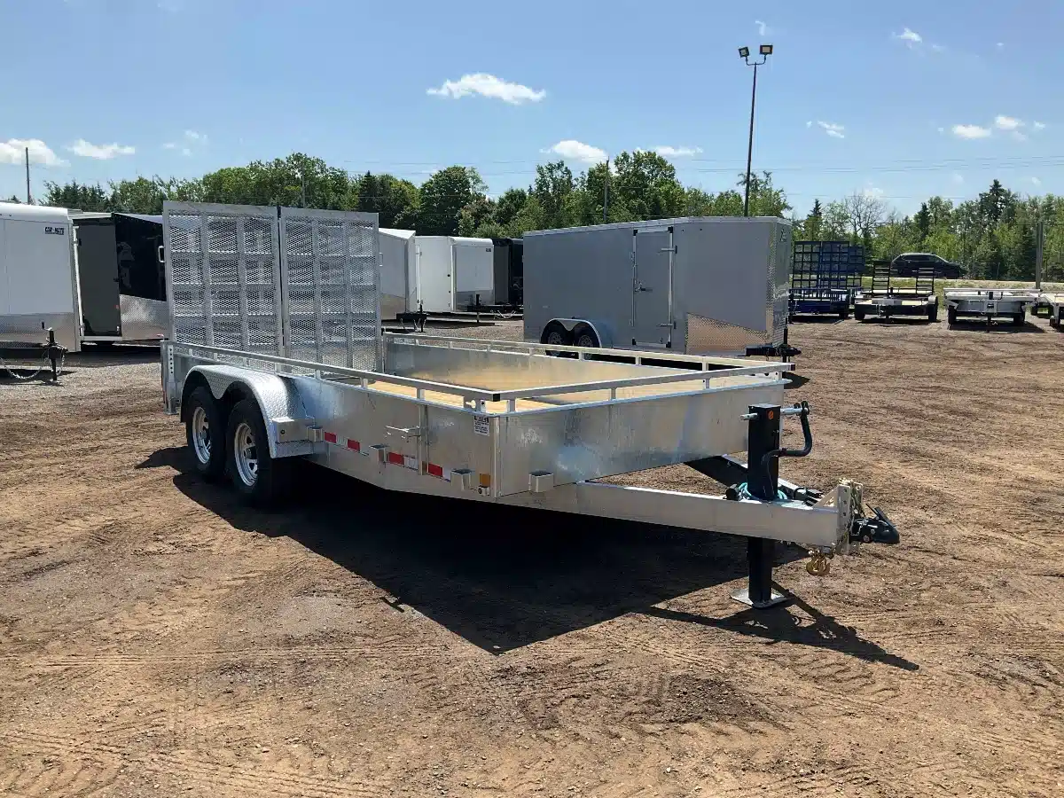 Gallery image 1 for New 2026 Canada Trailers 82X16 5 TON GALVANIZED Trailer - Utility