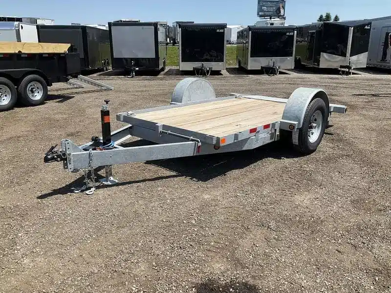 Gallery image 2 for New 2026 Canada Trailers 6x12 Galvanized Tilt Trailer Trailer - Tilt Deck