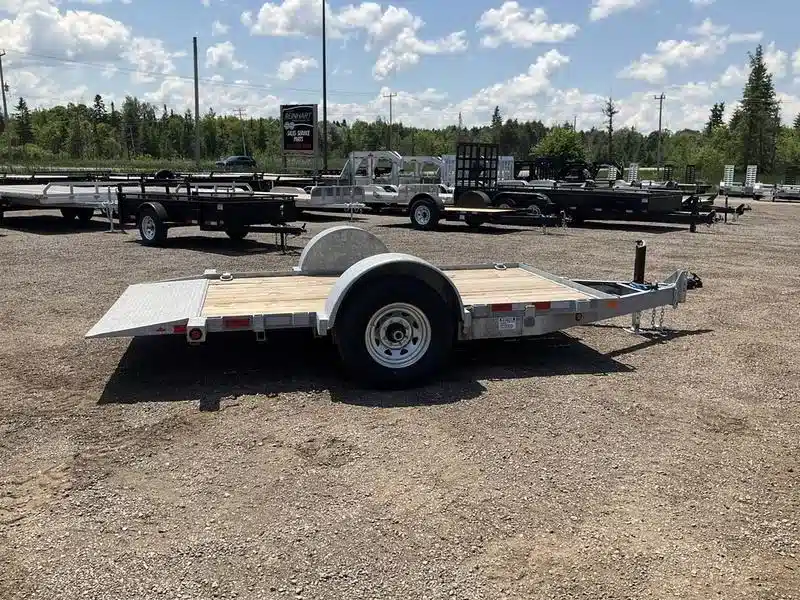 Gallery image 1 for New 2026 Canada Trailers 6x12 Galvanized Tilt Trailer Trailer - Tilt Deck