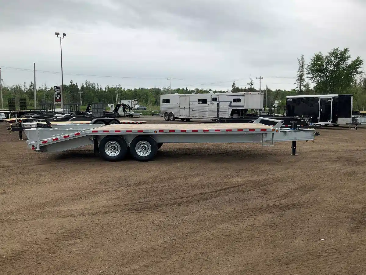 Gallery image 2 for New 2026 Canada Trailers 8.5X22 7 TON GALVANIZED Trailer - Flat Deck
