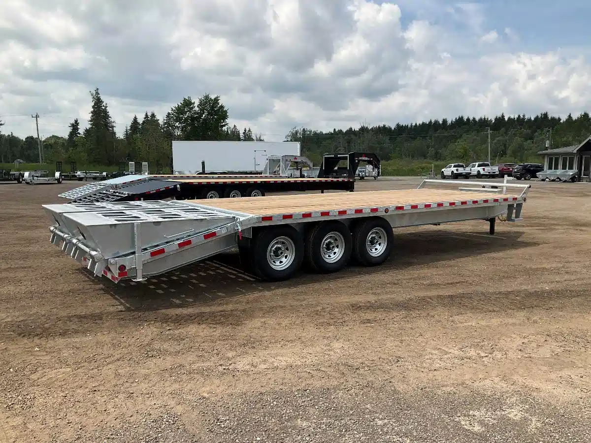 Gallery image 2 for New 2026 Canada Trailers 8.5X25 10.5 TON GALVANIZED DECKOVER Trailer - Flat Deck