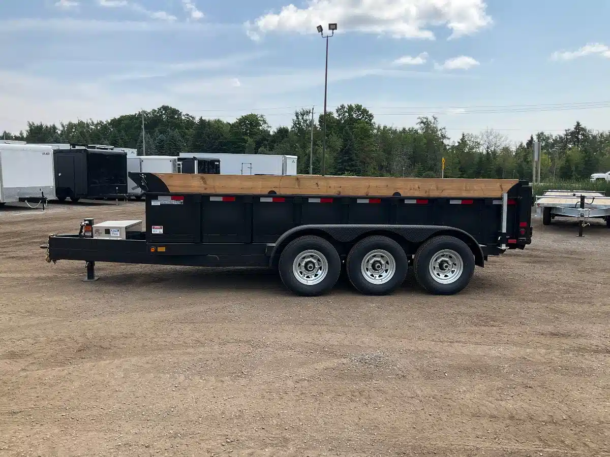 Gallery image 2 for New 2026 Canada Trailers 83X16 10.5 TON Trailer - Dump