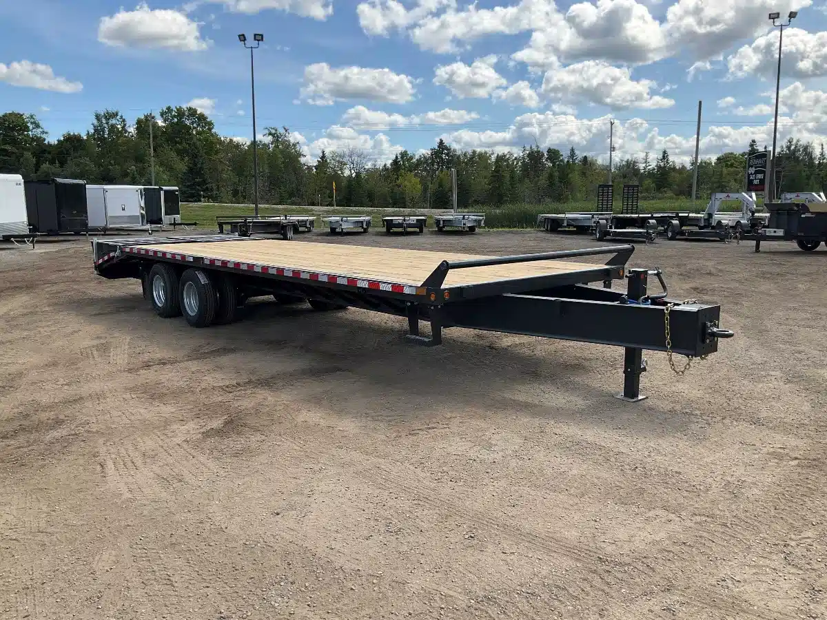 Gallery image 1 for New 2026 Canada Trailers 8.5X28 12 TON DECKOVER Trailer - Flat Deck
