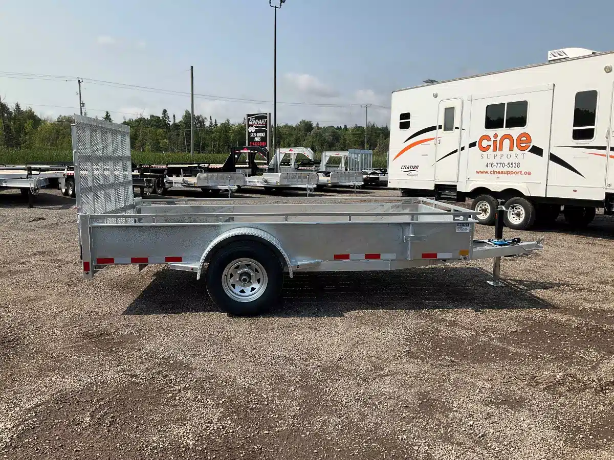 Gallery image 2 for Used 2026 Canada Trailers 6x12 HD Galvanized Utility Trailer Trailer - Utility