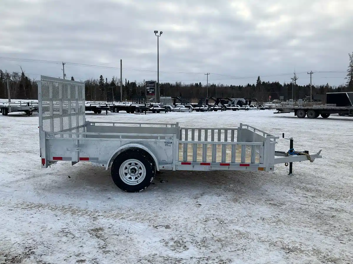 Gallery image 2 for New 2026 Canada Trailers 7X12 GALVANIZED Trailer - Utility