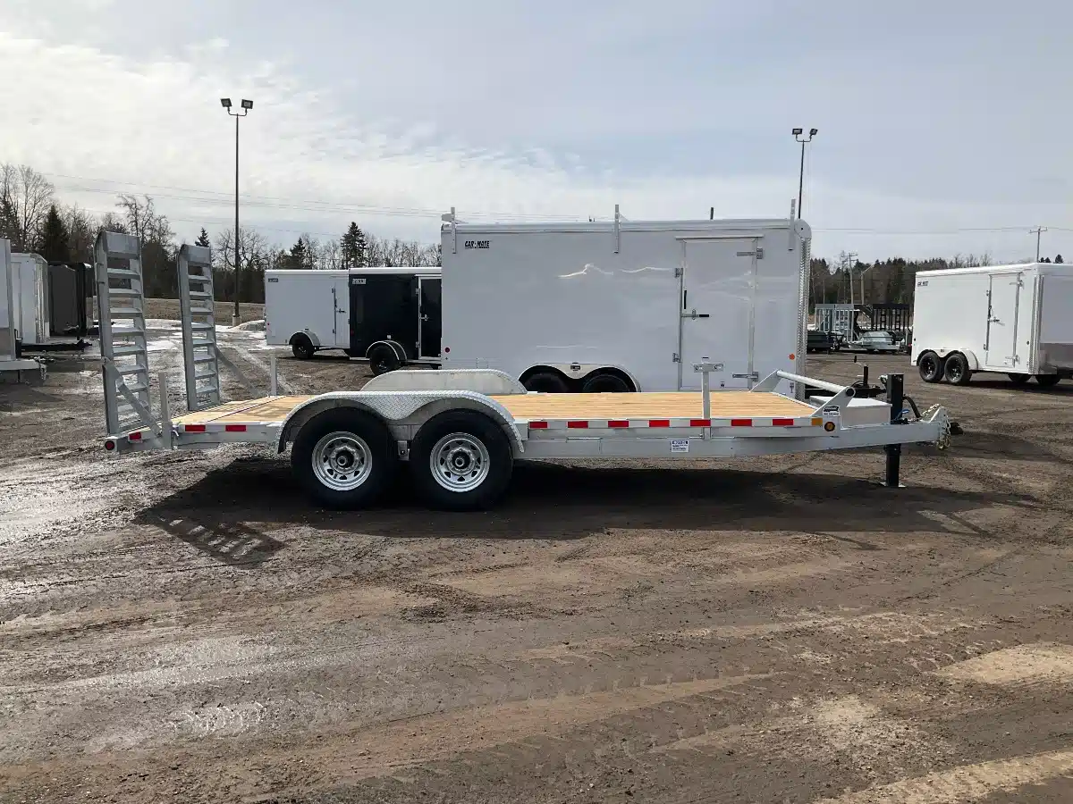 Photo de la Galerie 2 pour 2026 Canada Trailers 82X18 7 TON GALVANIZED remorque - step deck