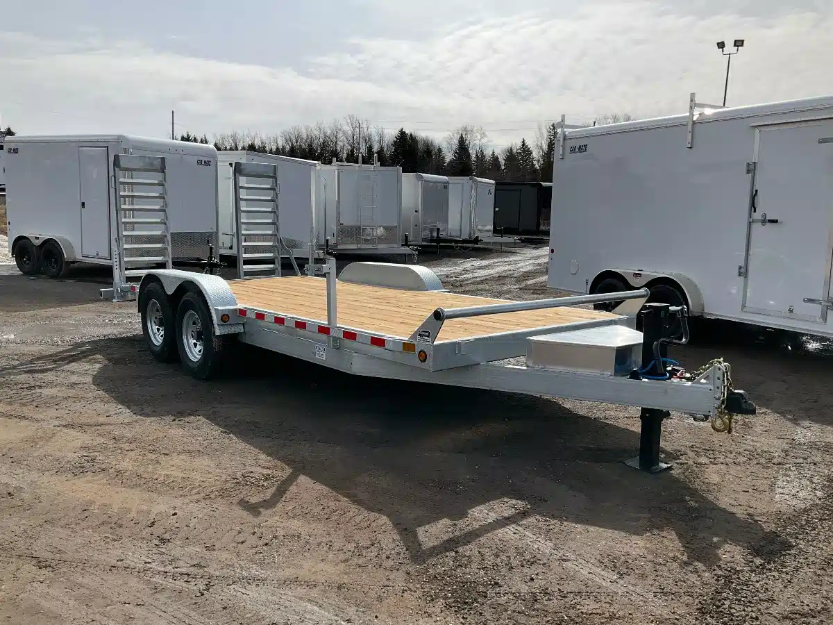 Photo de la Galerie 1 pour 2026 Canada Trailers 82X18 7 TON GALVANIZED remorque - step deck