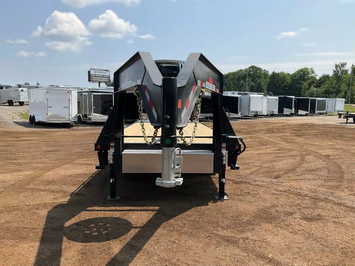 Photo de la Galerie 2 pour 2027 Canada Trailers 8.5X25 10.5 TON GOOSENECK Remorque - Plateforme