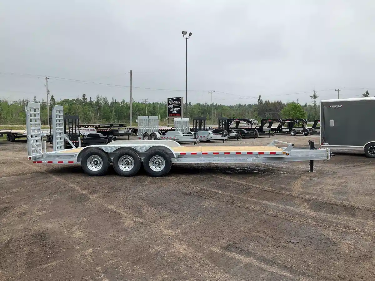 Gallery image 2 for 2027 Canada Trailers 82x24 10.5 Ton Galvanized Equipment Trailer - Step Deck