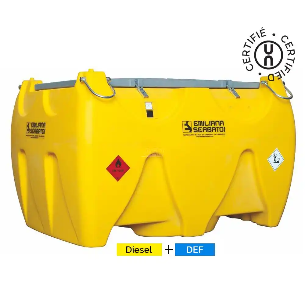 Gallery image 1 for New Emiliana Serbatoi Carrytank DIESEL+DEF 900+100 L / 237+26 gal - Fuel Tank