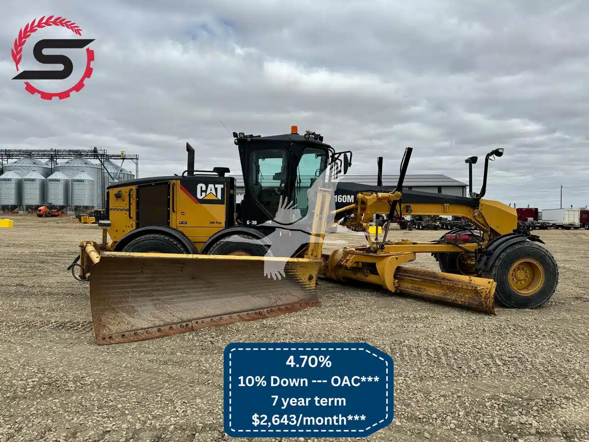 Gallery image 2 for Used 2015 Caterpillar 160M Grader