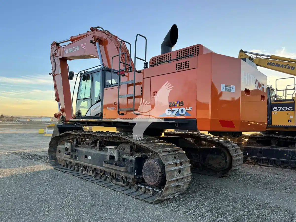 エッジ Used 2021 Hitachi ZX670 LC-6 Excavator