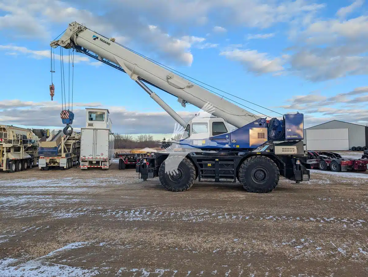 Used 2012 Tadano GR 1000XL-2 Crane