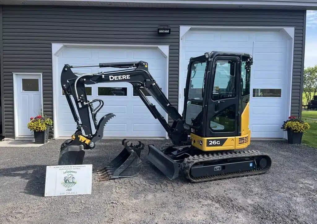 Gallery image 2 for Used 2022 John Deere 26G Excavator