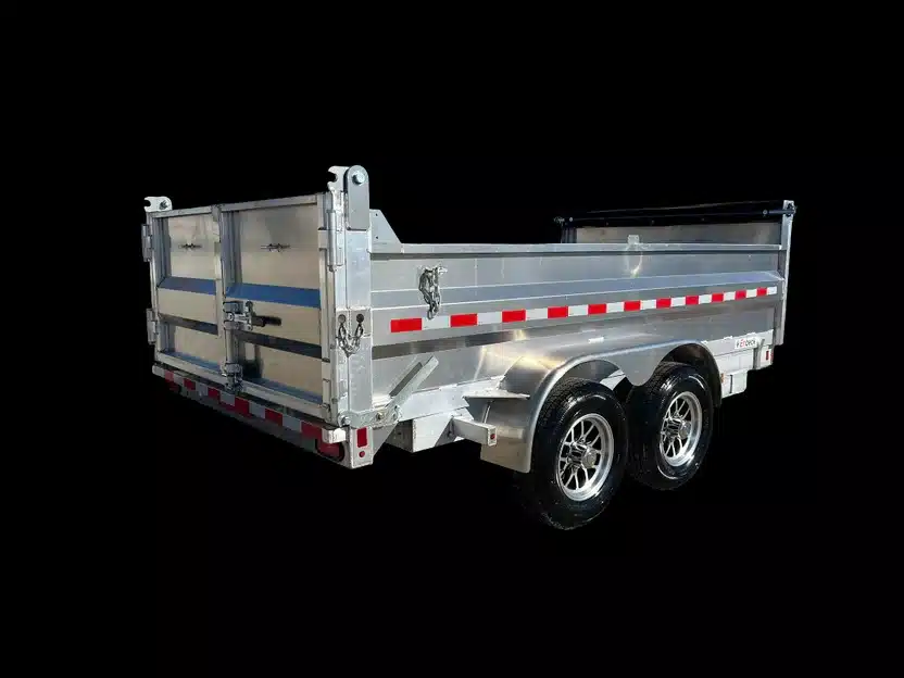 Gallery image 2 for New Enbeck 6x12 5 Ton Aluminum Dump Trailer
