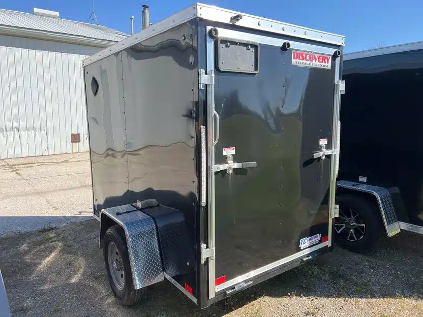 Gallery image 1 for New Discovery Trailers 5x8 V Nosed Enclosed Trailer