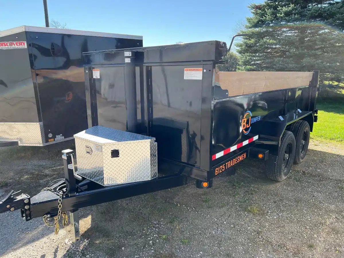 Gallery image 1 for New BJ Industries 6x12 Dump Trailer