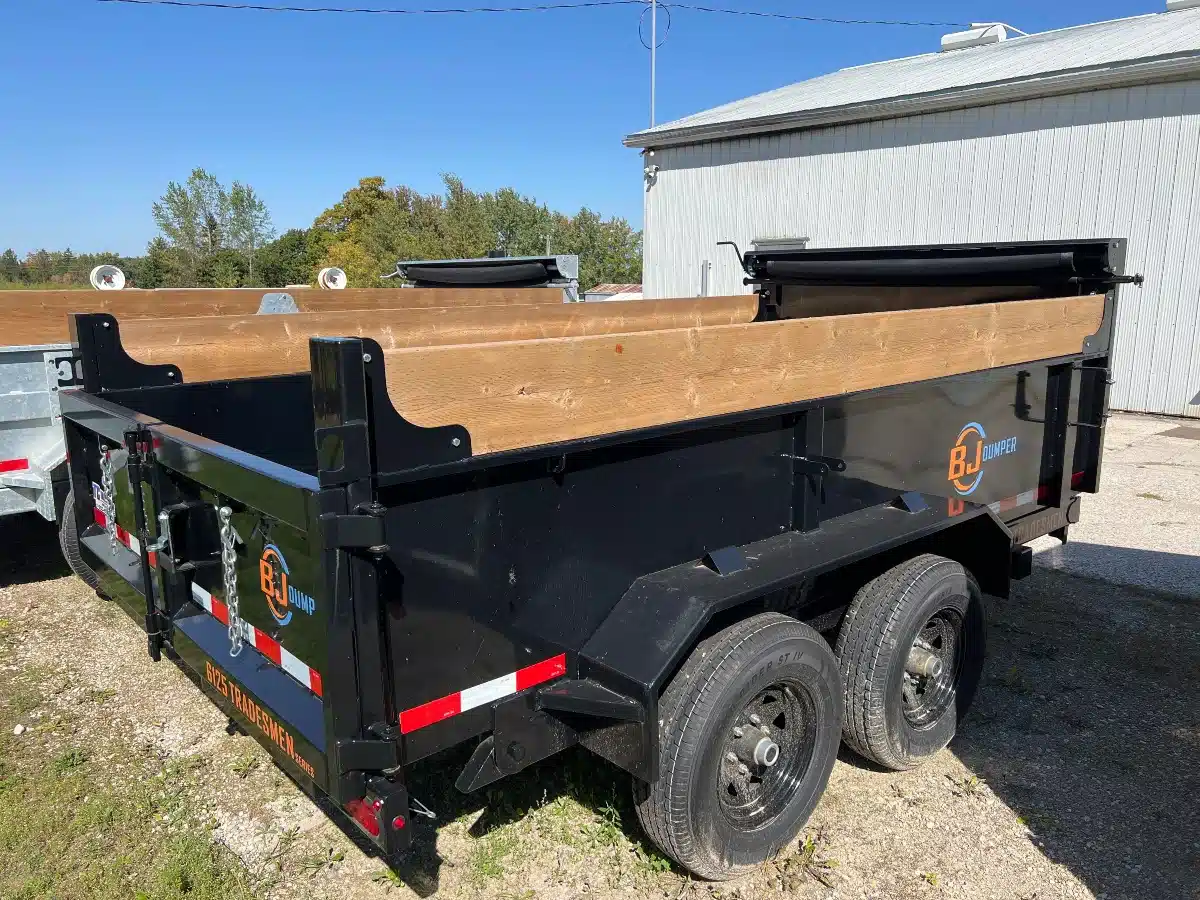 Gallery image 2 for New BJ Industries 6x12 Dump Trailer