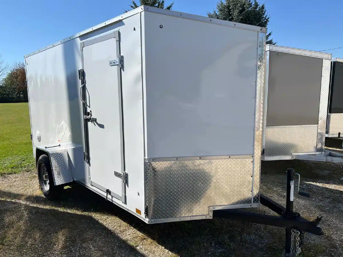 New Discovery Trailers 6x12 Enclosed Ramp Door Trailer