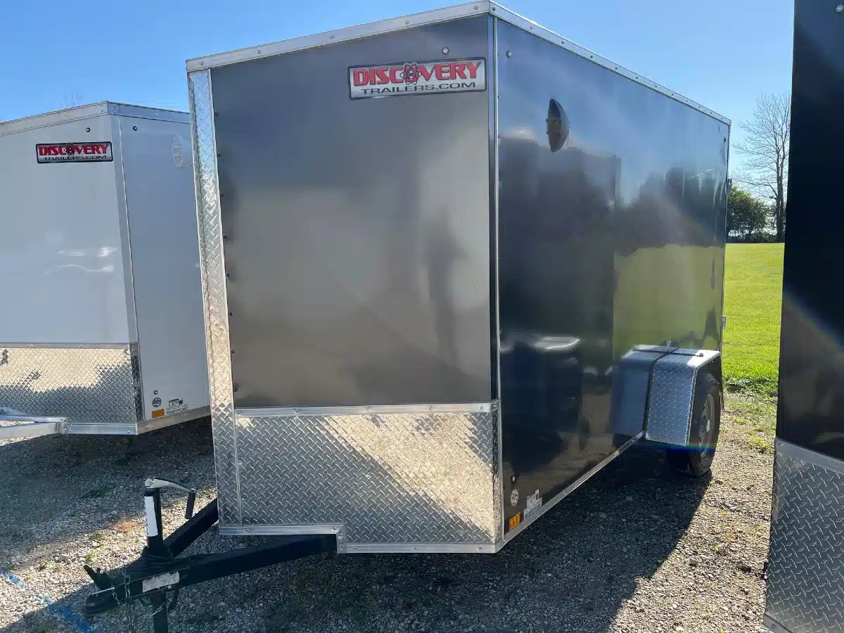 Gallery image 1 for New Discovery Trailers 6x12 Enclosed Ramp Door Trailer
