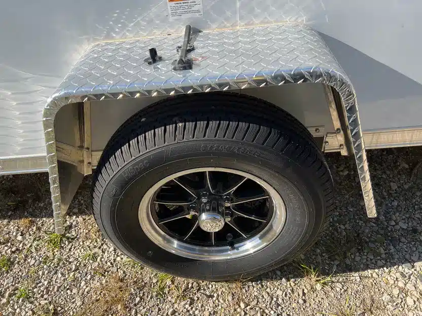 Gallery image 2 for New Discovery Trailers 6x14 Enclosed Aluminum Ramp Door Trailer