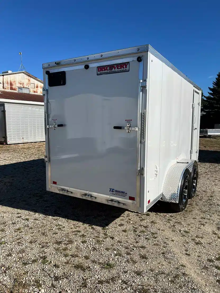 New Discovery Trailers 6x14 Enclosed Ramp Door Trailer