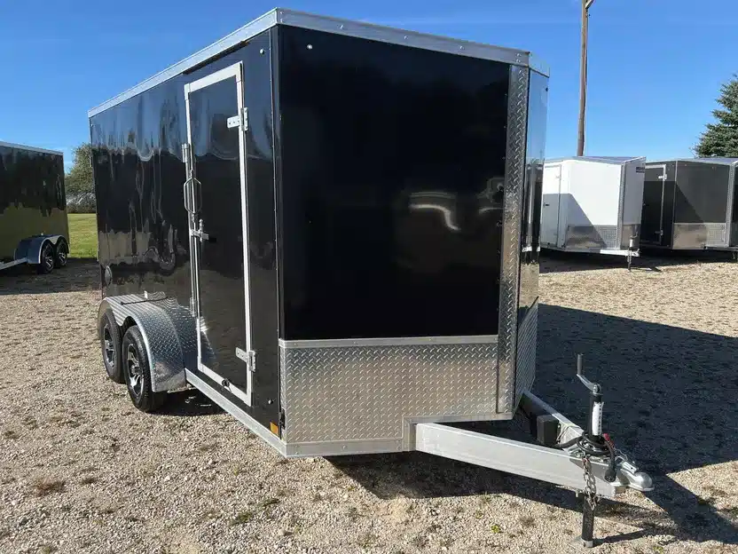 New Discovery Trailers 7x14 Enclosed Tandem Trailer Trailer