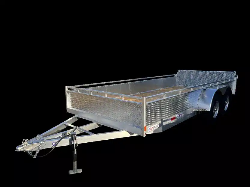 New Enbeck 7x12 Aluminum Trailer