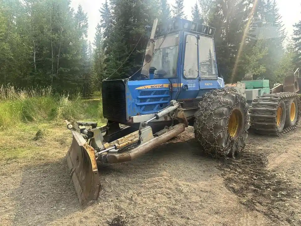 Used 2005 A1 Rottne Forwarder with Donaren 870H Mounder