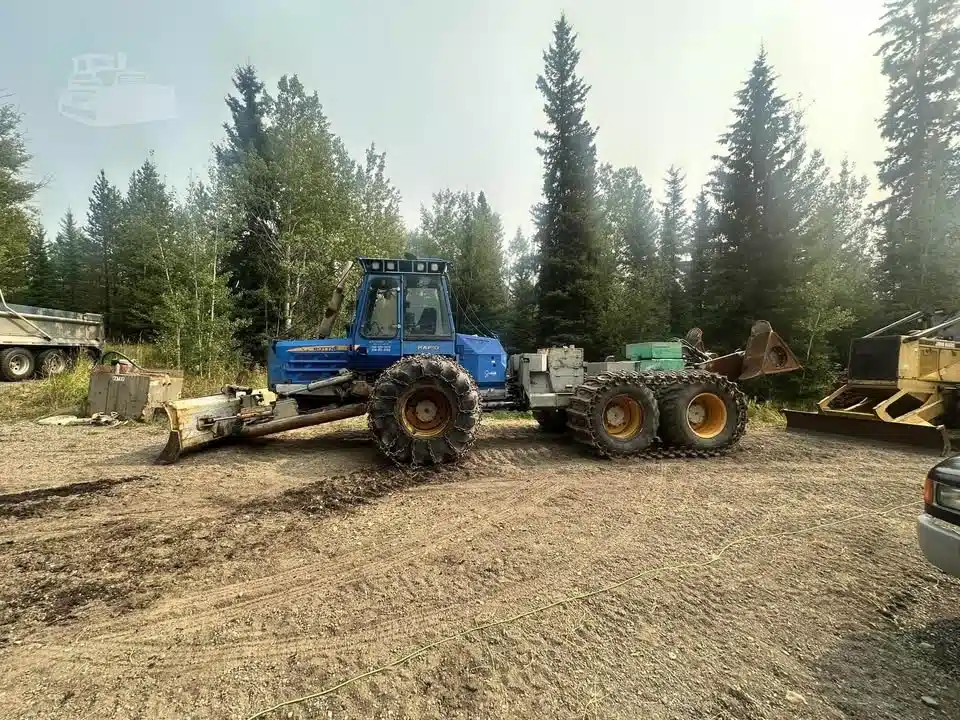 Gallery image 2 for Used 2005 A1 Rottne Forwarder with Donaren 870H Mounder