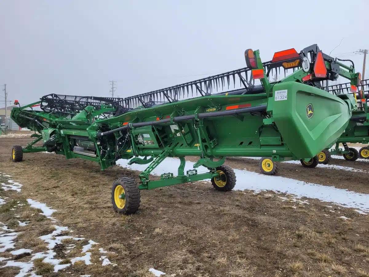 Gallery image 1 for Used 2024 John Deere HD45R Header Combine